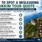 How to Spot a Misleading Sikkim Tour Quote 6 Red Flags to Avoid