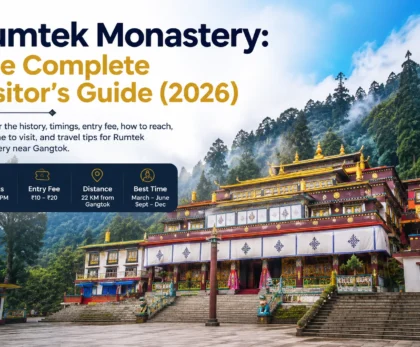 Rumtek Monastery Visitor Guide 2026 Timings, Entry Fee & History