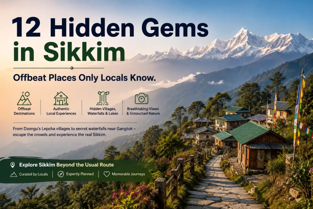 12 Hidden Gems in Sikkim | Best Offbeat Places to Visit 2026