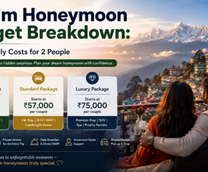 Sikkim Honeymoon Cost