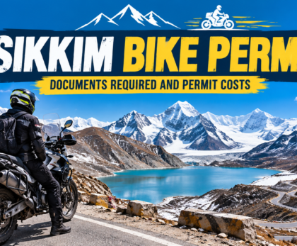 bike permit for Sikkim